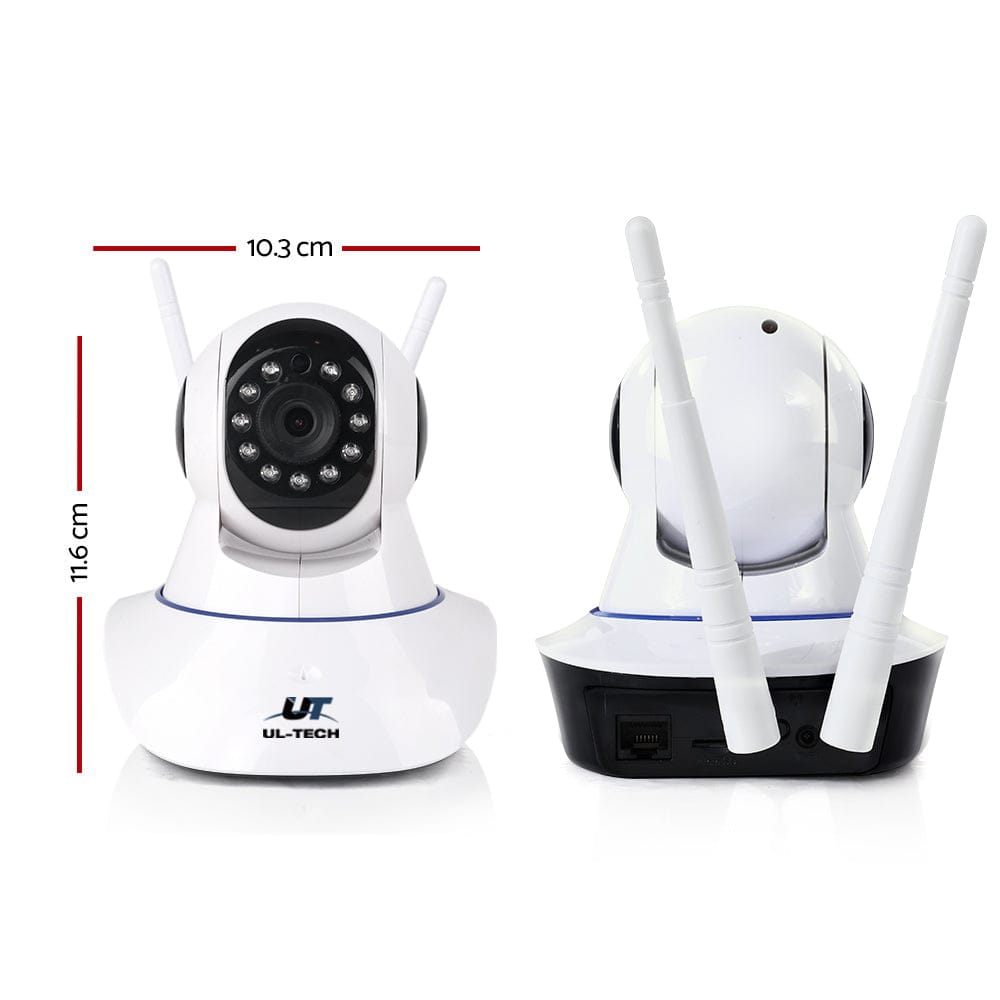 UL-Tech Electronics > Business & Home Security > Security Cameras & Accessories UL-tech 1080P Wireless IP Camera Security WIFI Cam White