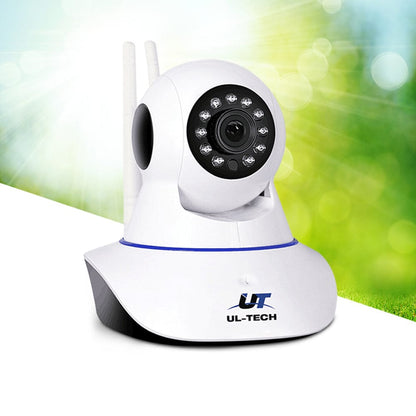 UL-Tech Electronics > Business & Home Security > Security Cameras & Accessories UL-tech 1080P Wireless IP Camera Security WIFI Cam White