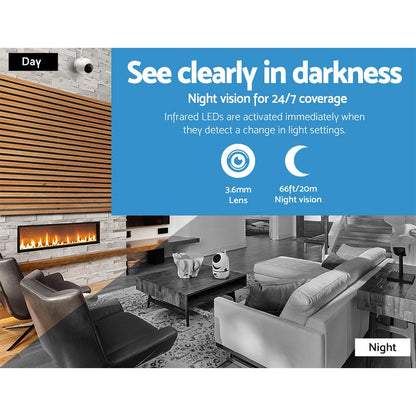 UL-Tech Electronics > Business & Home Security > Security Cameras & Accessories UL-tech 1080P Wireless IP Camera WIFI Home Security Cam