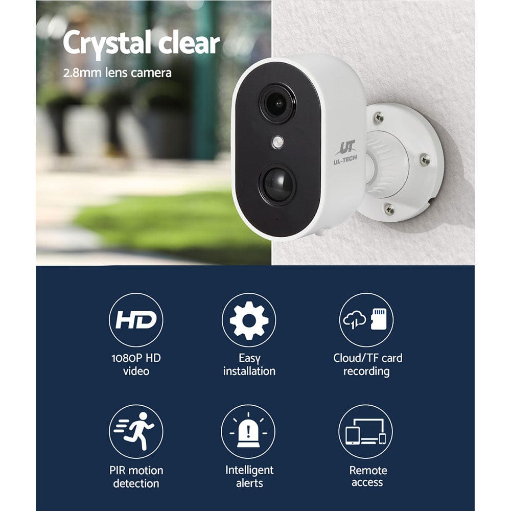 UL-Tech Electronics > Business & Home Security > Security Cameras & Accessories UL-tech 1080P Wireless IP Camera WIFI Home Security Cam