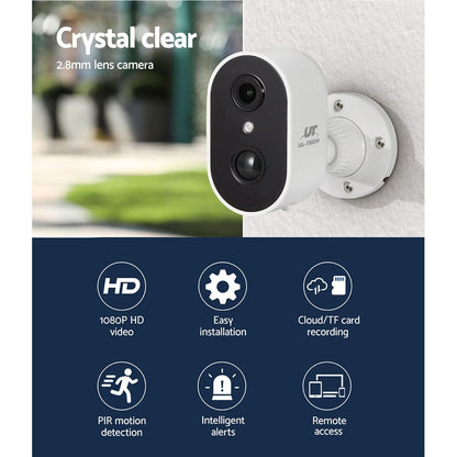 UL-Tech Electronics > Business & Home Security > Security Cameras & Accessories UL-tech 1080P Wireless IP Camera WIFI Home Security Cam