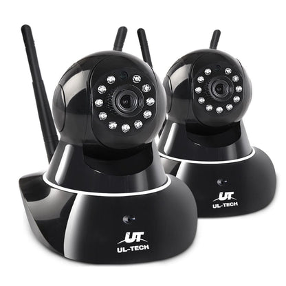 UL-Tech Electronics > Business & Home Security > Security Cameras & Accessories UL-tech 1080P Wireless IP Cameras Security WIFI Cam Black