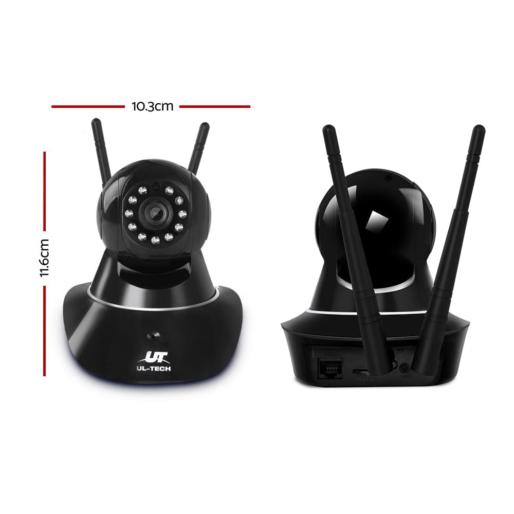 UL-Tech Electronics > Business & Home Security > Security Cameras & Accessories UL-tech 1080P Wireless IP Cameras Security WIFI Cam Black