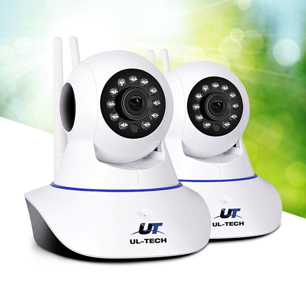 UL-tech Electronics > Business & Home Security > Security Cameras & Accessories UL-tech 1080P Wireless IP Cameras Security WIFI Cam White