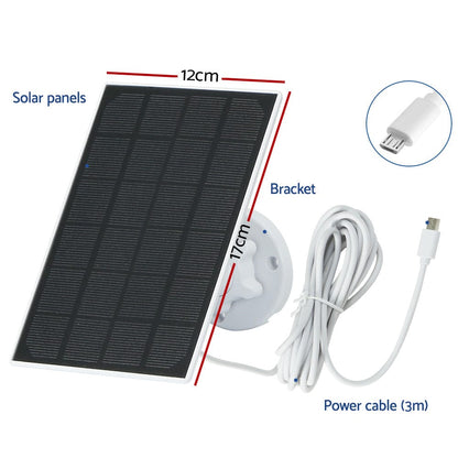 UL-Tech Electronics > Business & Home Security > Security Cameras & Accessories UL-tech 1080P Wireless Security IP Camera Rechargeable Outdoor CCTV Solar Panel
