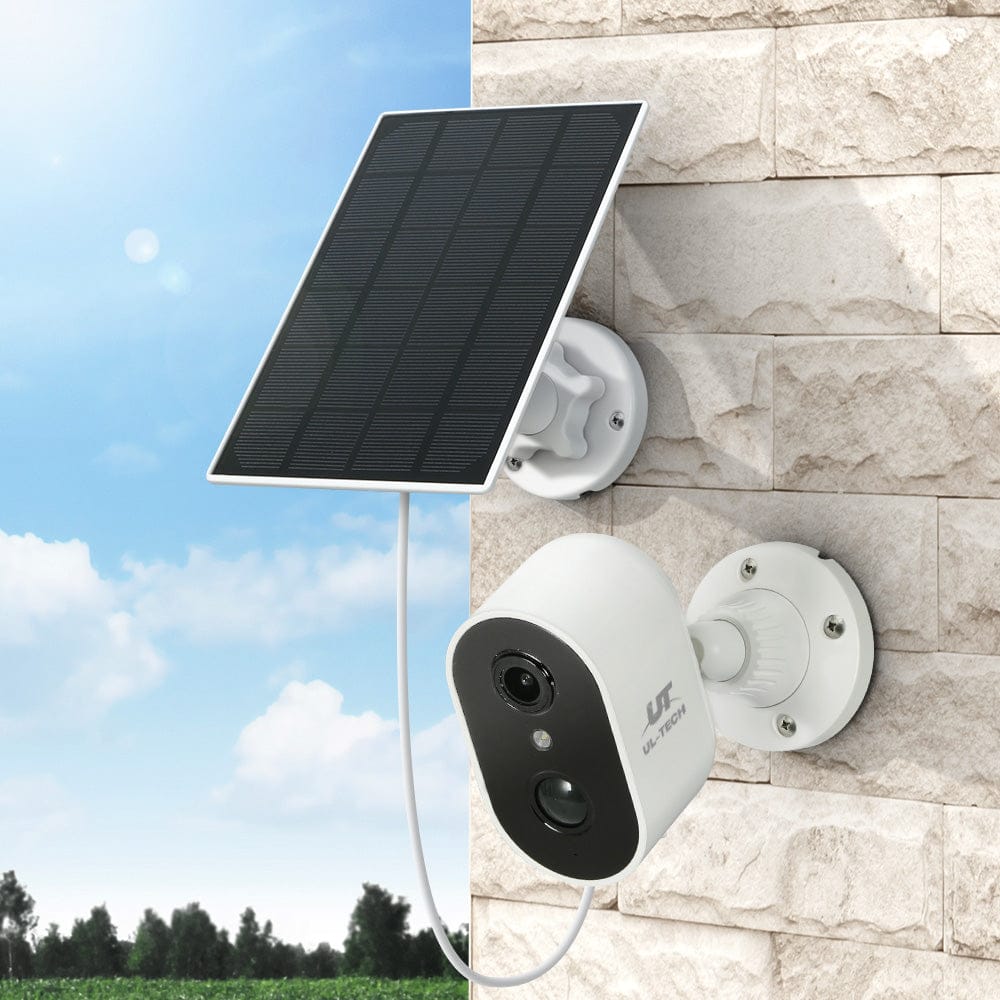 UL-Tech Electronics > Business & Home Security > Security Cameras & Accessories UL-tech 1080P Wireless Security IP Camera Rechargeable Outdoor CCTV Solar Panel