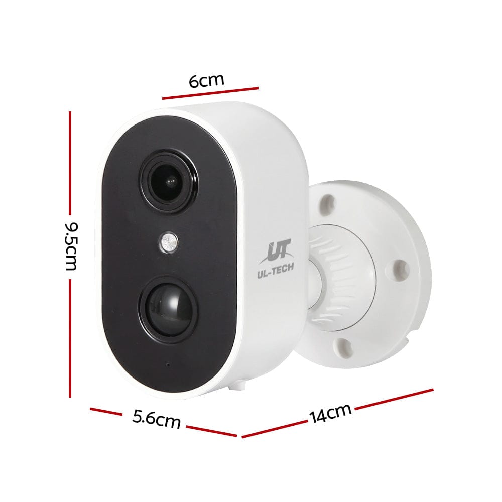 UL-Tech Electronics > Business & Home Security > Security Cameras & Accessories UL-tech 1080P Wireless Security IP Camera Rechargeable Outdoor CCTV Solar Panel