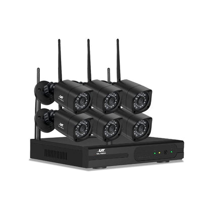 UL-Tech Electronics > Business & Home Security > Security Cameras & Accessories UL-TECH 3MP 8CH NVR Wireless 6 Security Cameras Set