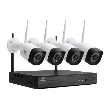 UL-Tech Electronics > Business & Home Security > Security Cameras & Accessories UL-tech 3MP Wireless CCTV 8CH 4 Square Camera