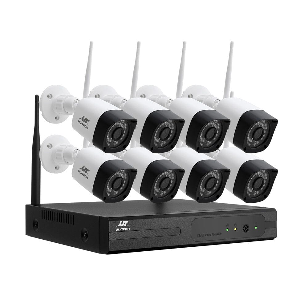 UL-Tech Electronics > Business & Home Security > Security Cameras & Accessories UL-tech 3MP Wireless CCTV 8CH 8 Square Camera