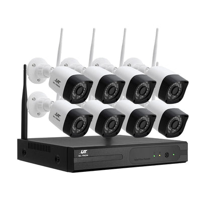 UL-Tech Electronics > Business & Home Security > Security Cameras & Accessories UL-tech 3MP Wireless CCTV 8CH 8 Square Camera