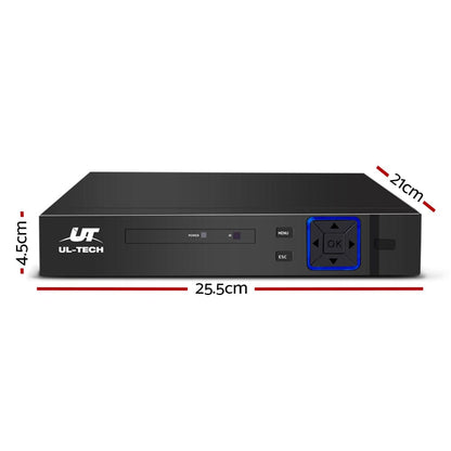 UL-Tech Electronics > Business & Home Security > Security Cameras & Accessories UL-tech 4CH DVR 1080P 5in1 CCTV Video Recorder