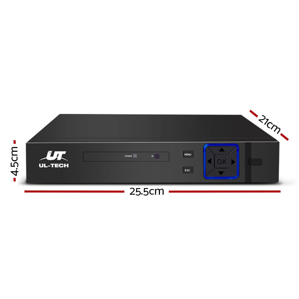UL-Tech Electronics > Business & Home Security > Security Cameras & Accessories UL-tech 8CH DVR 1080P 5in1 CCTV Video Recorder
