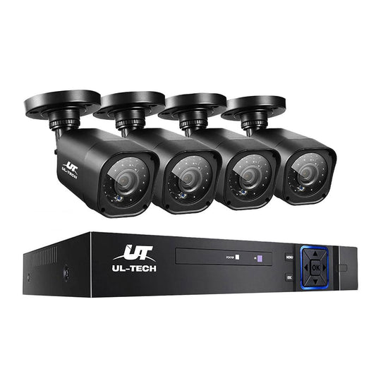 UL-Tech Electronics > Business & Home Security > Security Cameras & Accessories UL-tech CCTV Security System 4CH DVR 4 Cameras 1080p