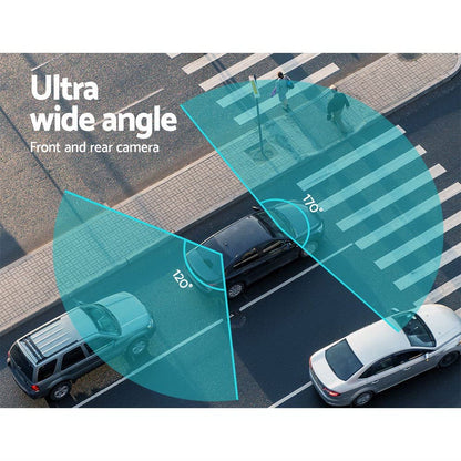 UL-Tech Electronics > Business & Home Security > Security Cameras & Accessories UL-tech Dash Camera 1080P 4" Front Rear Cam,UL-tech Dash Camera 1080P 4" Front Rear View Dual Cam Car DVR Reverse Recorder