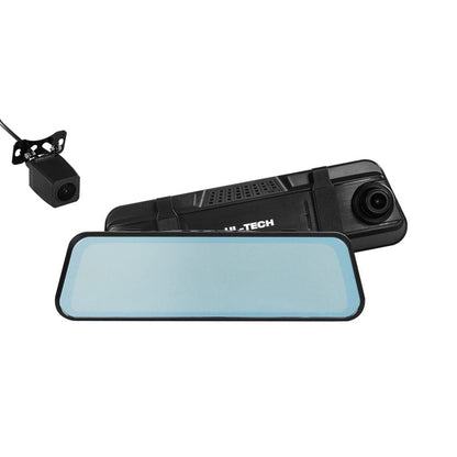 UL-Tech Electronics > Business & Home Security > Security Cameras & Accessories UL-tech Dash Camera 1080P 9.66" Front and Rear View Cam Car DVR Reverse Recorder