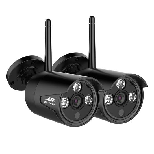 UL-Tech Electronics > Business & Home Security > Security Cameras & Accessories UL-tech Wireless CCTV 3MP 2 Cameras Bullet