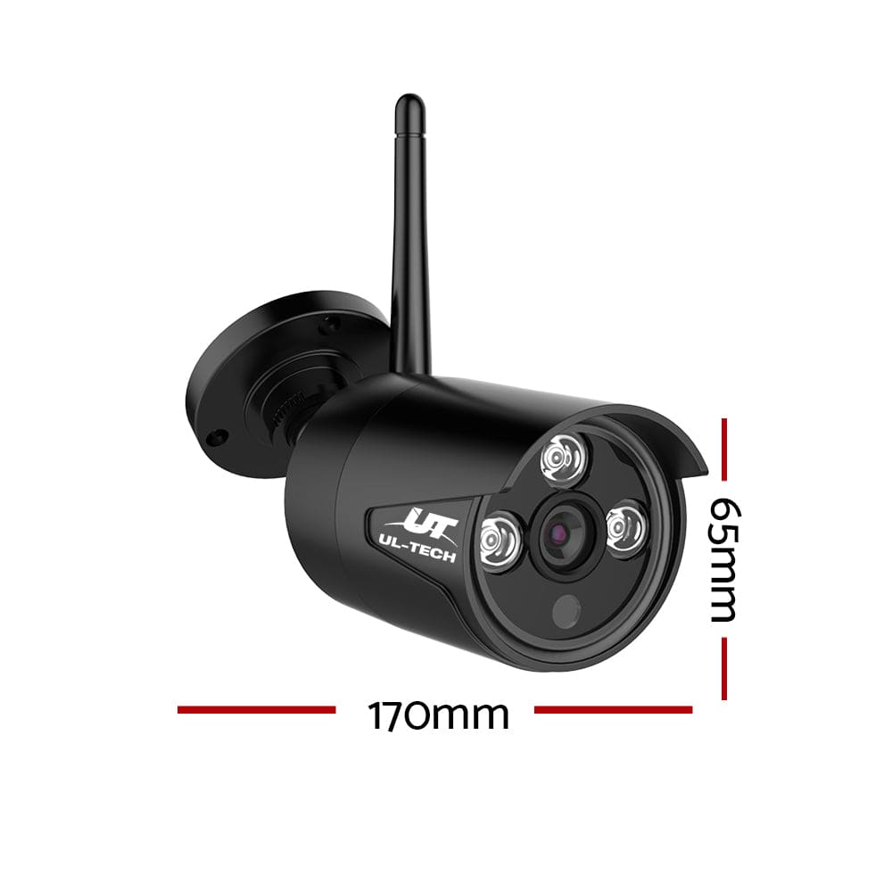 UL-Tech Electronics > Business & Home Security > Security Cameras & Accessories UL-tech Wireless CCTV 3MP 2 Cameras Bullet