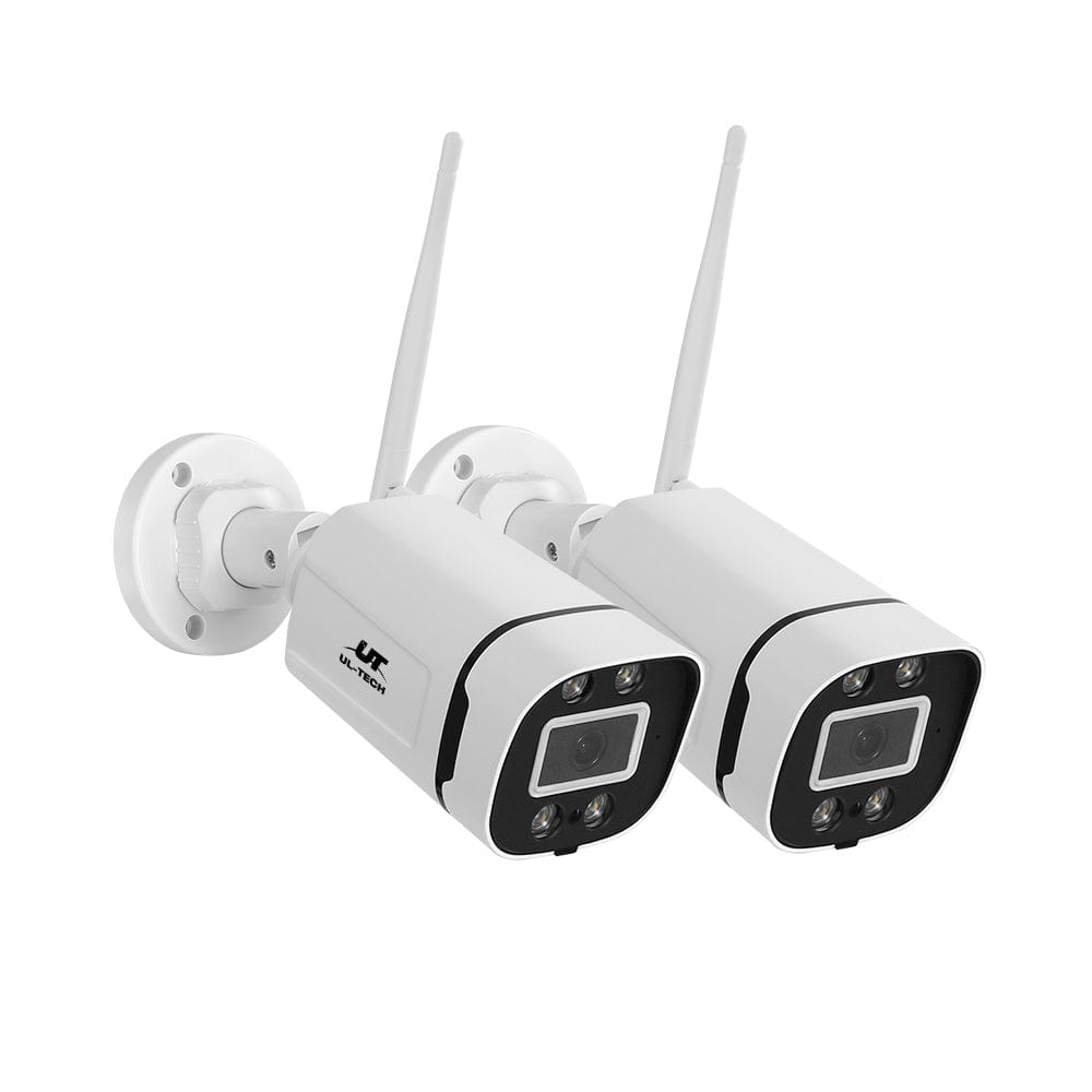 UL-Tech Electronics > Business & Home Security > Security Cameras & Accessories UL-tech Wireless CCTV 3MP 2 Cameras Square