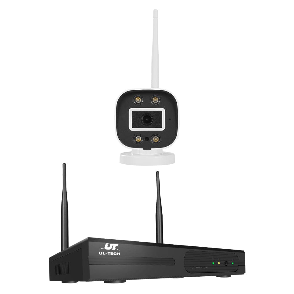 UL-Tech Electronics > Business & Home Security > Security Cameras & Accessories UL-tech Wireless CCTV Security System 8CH NVR 3MP 4 Square Cameras