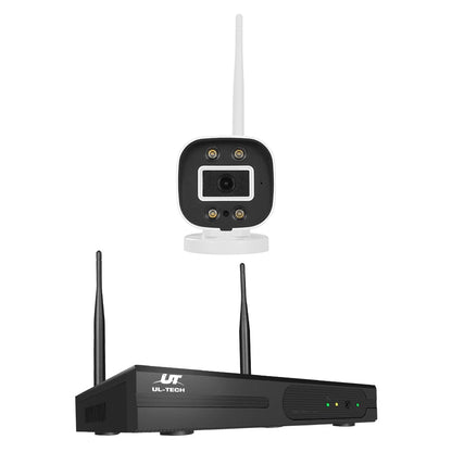 UL-Tech Electronics > Business & Home Security > Security Cameras & Accessories UL-tech Wireless CCTV Security System 8CH NVR 3MP 4 Square Cameras