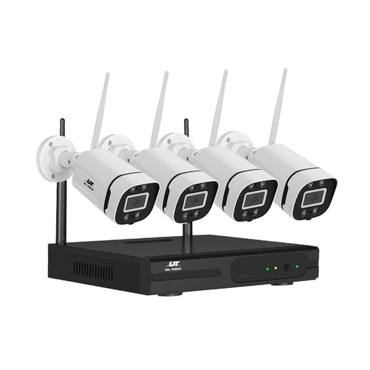 UL-Tech Electronics > Business & Home Security > Security Cameras & Accessories UL-tech Wireless CCTV Security System 8CH NVR 3MP 4 Square Cameras