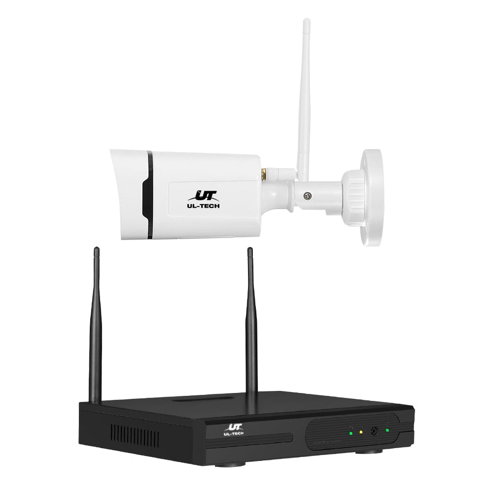 UL-Tech Electronics > Business & Home Security > Security Cameras & Accessories UL-tech Wireless CCTV Security System 8CH NVR 3MP 4 Square Cameras