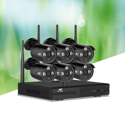 UL-Tech Electronics > Business & Home Security > Security Cameras & Accessories UL-tech Wireless CCTV Security System 8CH NVR 3MP 6 Bullet Cameras