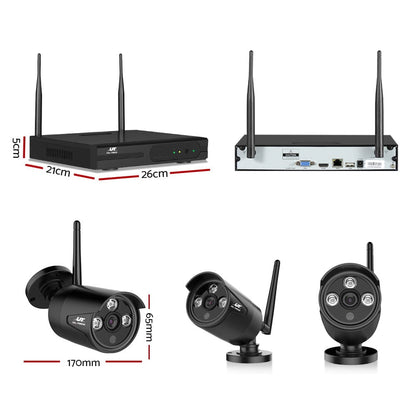 UL-Tech Electronics > Business & Home Security > Security Cameras & Accessories UL-tech Wireless CCTV Security System 8CH NVR 3MP 8 Bullet Cameras