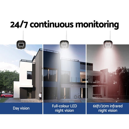 UL-Tech Electronics > Business & Home Security > Security Cameras & Accessories UL-tech Wireless CCTV Security System 8CH NVR 3MP 8 Square Cameras
