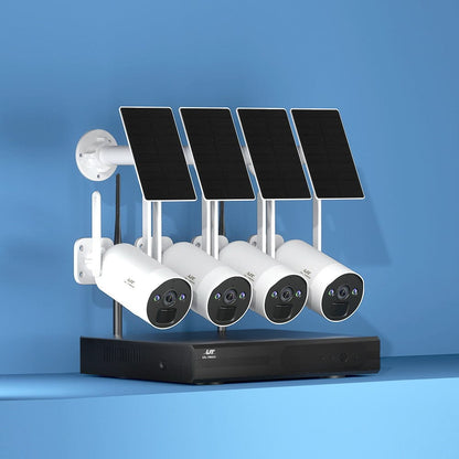 UL-Tech Electronics > Business & Home Security > Security Cameras & Accessories UL-tech Wireless Solar CCTV Security Cameras 4MP 8CH NVR