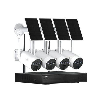 UL-Tech Electronics > Business & Home Security > Security Cameras & Accessories UL-tech Wireless Solar CCTV Security Cameras 4MP 8CH NVR