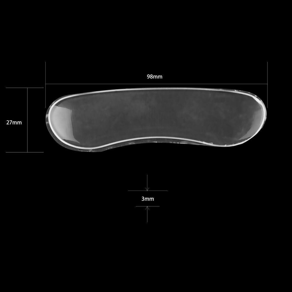 Unbranded 1 Pair Silicone Gel Heel Cushion protector feet Care Shoe Insert Pad Insole