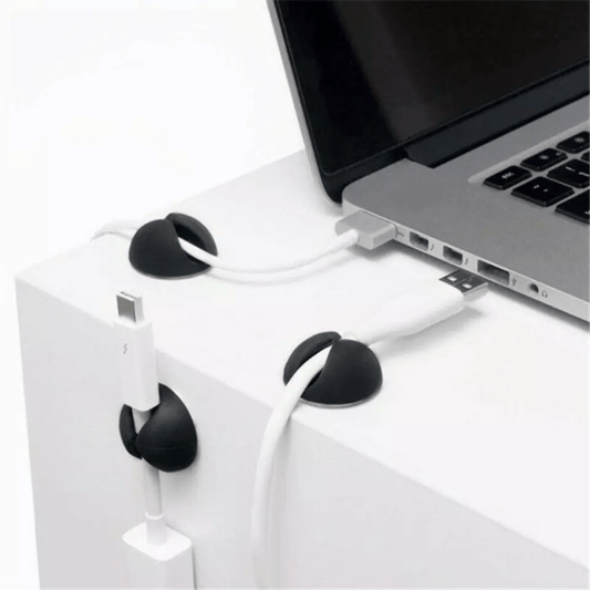 Unbranded 10 Round Cable Reel Wire Organizer Desktop Cord Management Headphone Wire Holder
