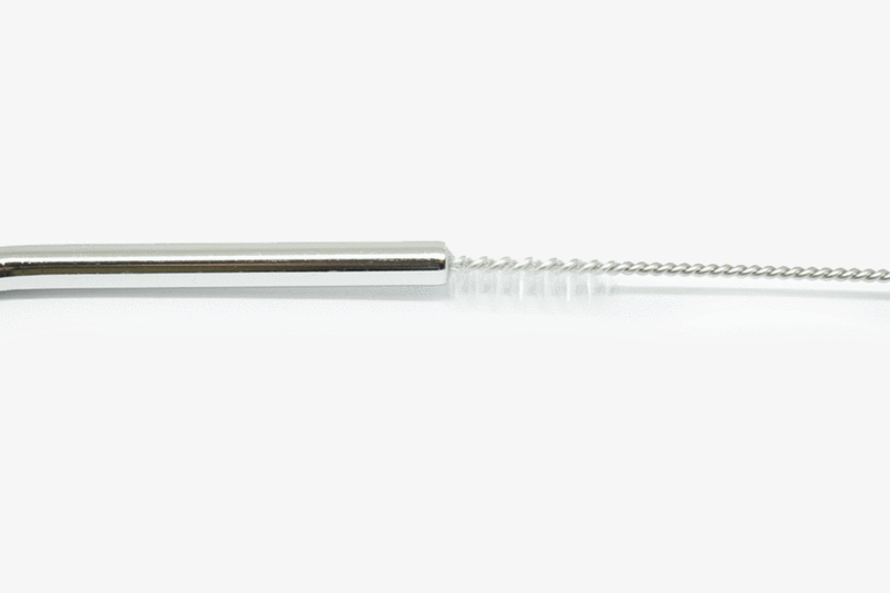 Unbranded 10pc Stainless Steel Metal Drinking Straw Straight Bend Reusable Washable Brush