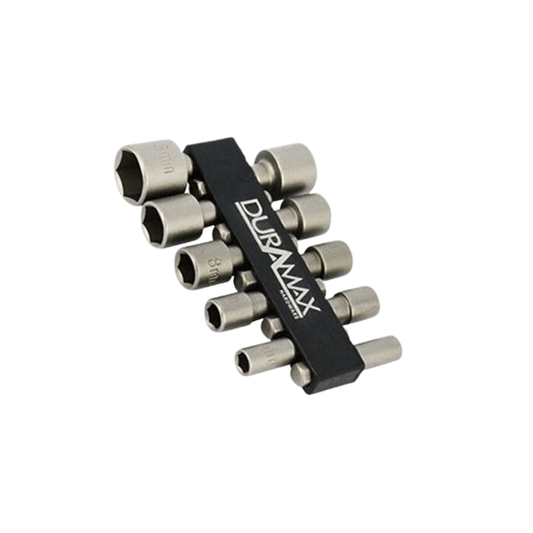 Unbranded 10pcs Power Bit Nut Driver Set CR-V Socket Powerful Home Auto Drill Wrench Tools