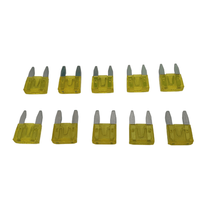 Unbranded 10x 20 AMP Mini Car Fuse Blade Truck Auto 20A Automotive Fuses