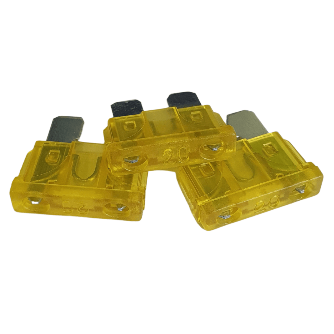 Unbranded 10x 20 AMP Standard Car Fuse Blade Truck Auto 20A Automotive Fuses