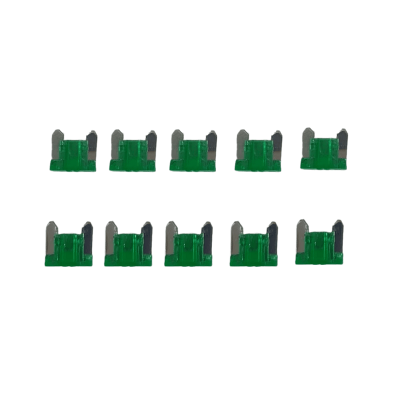 Unbranded 10x 30 AMP Micro Mini Car Fuse Blade Truck Auto 30A Automotive Low Profile Fuses