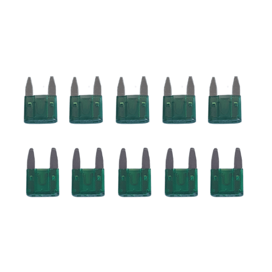 Unbranded 10x 30 AMP Mini Car Fuse Blade Truck Auto 30A Automotive Fuses