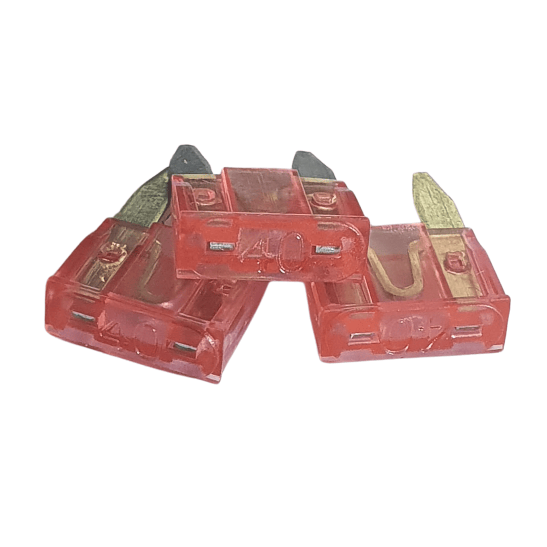 Unbranded 10x 40 AMP Mini Car Fuse Blade Truck Auto 40A Automotive Fuses