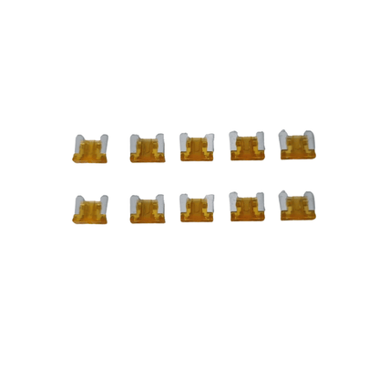 Unbranded 10x 5 AMP Micro Mini Car Fuse Blade Truck Auto 5A Automotive Low Profile Fuses
