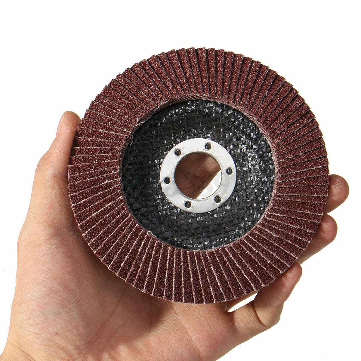 Unbranded 125mm/5'' 19000rpm Metal Sanding Flap Discs Angle Grinder Wheel Grid 40