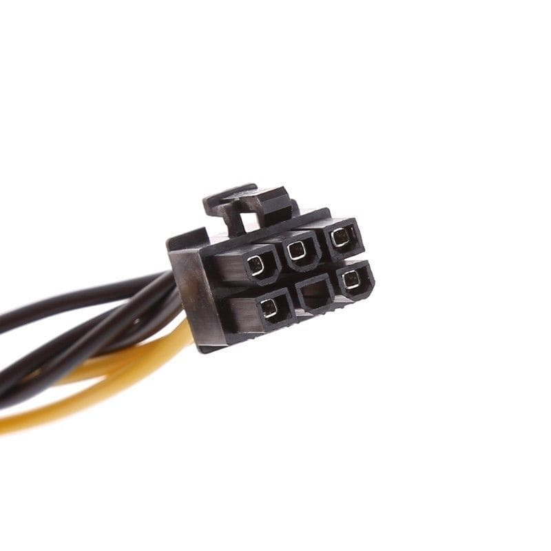 Unbranded 15-Pin SATA Power To 6-Pin PCI-E PCI Express Adapter Wire Cable For Video Card