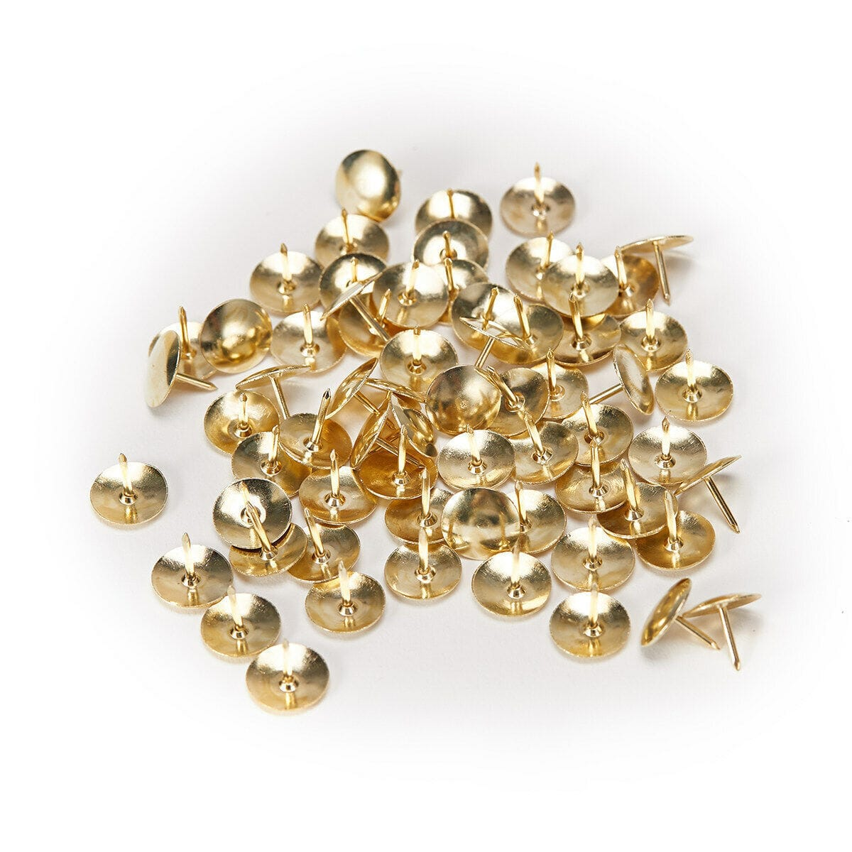 Unbranded 150 Push Pins Drawing Thumb Tacks Gold Map Office School Stationery Note Brass