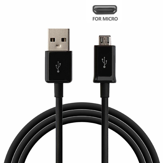 Unbranded 1M Micro USB Data Charger Cable For Samsung s7 Sony PS4 Playstation LG Huawei
