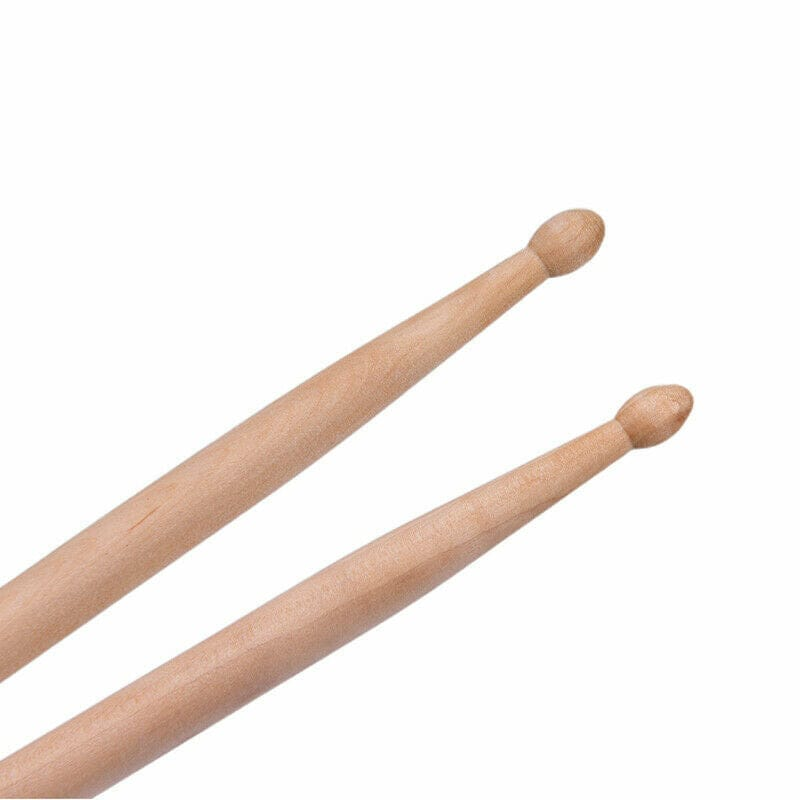 Unbranded 1Pair Lightweight Music Children Maple Wood Oval Tip Drum Sticks AccessoriesEB