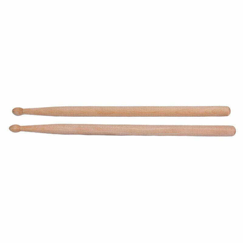 Unbranded 1Pair Lightweight Music Children Maple Wood Oval Tip Drum Sticks AccessoriesEB