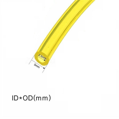 Unbranded 2.5mm*5mm Fuel Gas Line Pipe Hose For Trimmer Chainsaw Blower ID 2mm/2.5mm/3mm Lawnmowers