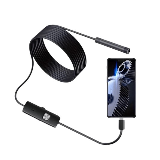 Unbranded 2M Waterproof Soft Wire 7mm Endoscope Camera Android Type-C USB Inspection